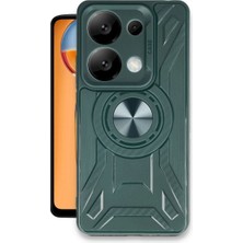 Mestore Xiaomi Redmi Note 13 Pro 5g Kılıf Lincoln Silikon - Koyu Yeşil