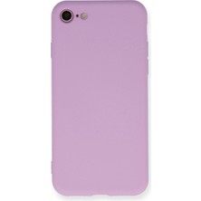Mestore Apple Iphone 7 Kılıf Nano Içi Kadife Silikon - Lila