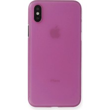 Mestore Apple Iphone Xs Max Kılıf Pp Ultra Ince Kapak - Pembe