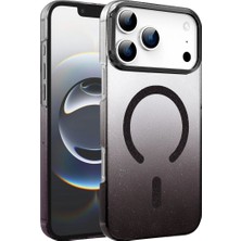 Mestore Apple Iphone 17 Pro Max Glossy Magsafe Kapak - Siyah