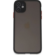 Mestore Apple Iphone 11 Kılıf Montreal Silikon Kapak - Siyah