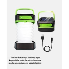 Svoria Store Taşınabilir Şarjlı LED Lamba – Dokunmatik Kontrol, Üç Kademeli Işık ve Uzun Ömürlü Pil
