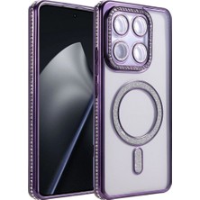 Mestore Joko Xiaomi Mi 15T Pro Joke Simli Magneticsafe Kılıf - Derin Mor
