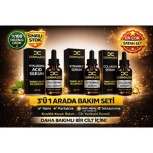 Dermazer 3'ü 1 Arada Cilt Bakım Seti ( Kolajen, Hyalaronik Asit, C Vitamini)