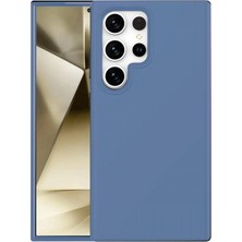 Mestore Samsung Galaxy S24 Ultra Kılıf First Silikon - Mavi