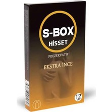 Liyuza S-Box Ekstra Ince Prezervatif 12'li