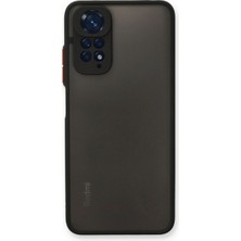 Mestore Xiaomi Redmi Note 11 Pro Kılıf Montreal Silikon Kapak - Siyah