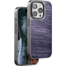 Mestore Venco Apple Iphone 14 Pro Max Wave Kapak - Derin Mor