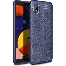Mestore Samsung Galaxy A01 Core Kılıf Auto Focus Kapak - Lacivert
