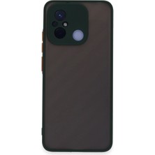 Mestore Xiaomi Redmi 12C Kılıf Montreal Silikon Kapak - Yeşil