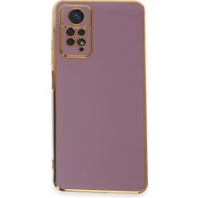 Mestore Xiaomi Redmi Note 12 Pro 4g Kılıf Volet Silikon - Mor
