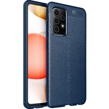 Mestore Samsung Galaxy A72 Kılıf Auto Focus Kapak - Lacivert
