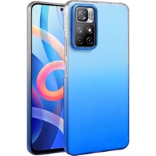 Mestore Xiaomi Redmi Note 11 Pro Glossy Kapak - Mavi