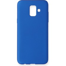 Mestore Samsung Galaxy A6 2018 Kılıf First Silikon - Mavi