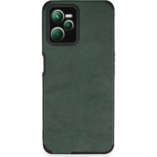 Svoria Store Realme C35 Kılıf Loop Deri Silikon - Yeşil