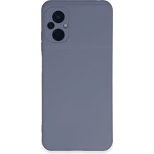 Mestore Xiaomi Poco M5 Kılıf Nano Içi Kadife Silikon - Gri