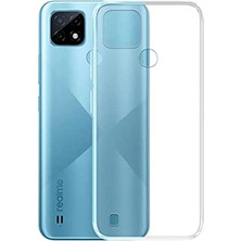 Mestore Realme C25 Kılıf Lüx Şeffaf Silikon