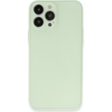 Mestore Apple Iphone 13 Pro Max Kılıf Puma Silikon - Açık Yeşil