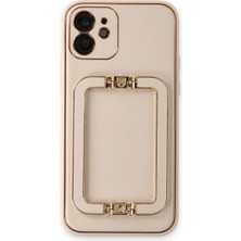 Mestore Apple Iphone 12 Kılıf Coco Elit Kapak - Gold