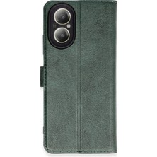 Svoria Store Realme 12 Lite Kılıf Trend S Plus Kapaklı Kılıf - Yeşil