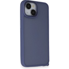 Mestore Apple Iphone 14 Kılıf Elegant Kapak - Açık Mavi