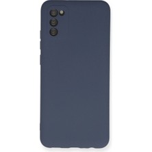 Mestore Samsung Galaxy A03S Kılıf Nano Içi Kadife Silikon - Gri