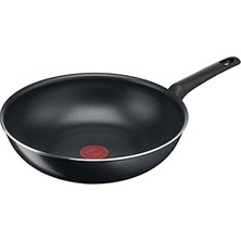 Uravas Store Tefal Titanyum 1x Simplecook 28 cm Difüzyon Tabanlı Wok Tava - 2100118533