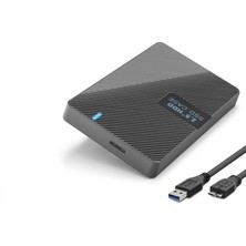 Skygo 2.5 Sata Hdd/ssd Harici Disk Kutu USB 3.0 Micro-B - Siyah HDX1792