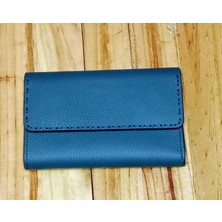 Edo Bag Wallet Hakiki Deri Mat Saraçlı Kadın Cüzdan
