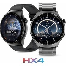 TeknolojiSA Hx4 Premium Akıllı Saat Ios Android Tüm Telefonlara Uyumlu