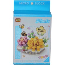 Sinerjim LZ8832 Loz  Kremsi Yeşim Lotus   Block Oyuncak