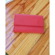 Edo Bag Wallet Hakiki Deri Mat Saraçlı Kadın Cüzdan