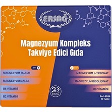 Ersağ Magnezyum Kompleks Takviye Edici Gıda