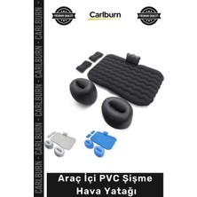 Carlburn Premium Suv Araba Kamp Yatağı Arka Koltuk Konforlu Seyahat Uyku Minderi Araç Içi Pvc Şişme Hava Yatağı