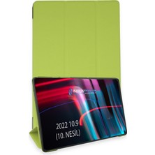 Ilkeshop Newface Ipad 2022 10.9 (10.nesil) Kılıf Tablet Smart Kılıf -  Yeşil