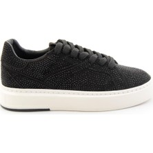 Bambi Siyah Platin  Kadın Sneaker K01791072772