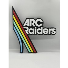 Goka 3D Craft Arc Raiders 3D Duvar Dekoru - 23 cm Premium Versiyon (1.5 cm Çift Montaj Setli)