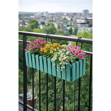 Poliva Home Istanbul Askılı Balkon Saksı 9 Litre Çiçek Saksı