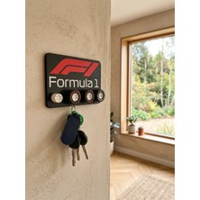 Mekatris Motorsporları Temalı Duvar Anahtarlığı ve Performans Lastiği Anahtarlık Seti - Yarış Tutkunlarına Özel