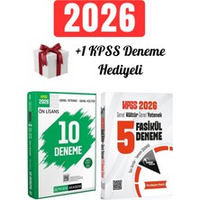 2026 Kpss Ön Lisans Pegem ve Doktrin Genel Kültür ve Yetenek 10 Deneme ve 5 Fasikül Deneme +1 Kpss Deneme Hediye