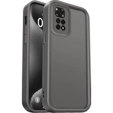 Negok Newface Xiaomi Redmi 10 2022 Kılıf Viera Silikon - Gri
