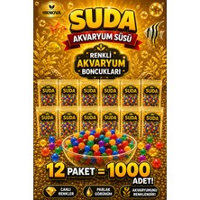 Hk Nova Hknova 12 Paket Suda Büyüyen Su Maymunu 1000 Adet Renkli Eğlenceli Hediye Oyuncak
