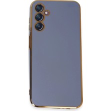 Svoria Store Samsung Galaxy M14 5g Kılıf Volet Silikon - Mavi
