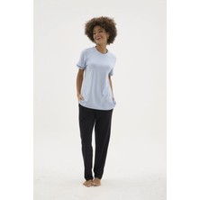 Pileli Store Pilelistore Kocabey KKT-26156K  O Yaka Pijama Takımı