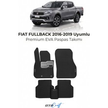 Otocraft Fiat Fullback (2016-2019) Araca Özel 3D Havuzlu Eva Oto Paspas Full Set 5 Parça