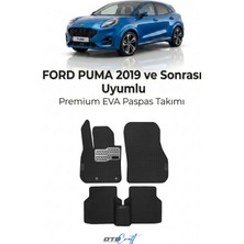 Otocraft Ford Puma (2019 ve Sonrası) Araca Özel 3D Havuzlu Eva Oto Paspas Full Set 5 Parça