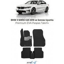 Otocraft Bmw 3 Serisi G20 (2019 ve Sonrası) Araca Özel 3D Havuzlu Eva Oto Paspas Full Set 5 Parça