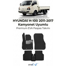 Otocraft Hyundai H-100 Kamyonet (2011-2017) Araca Özel 3D Havuzlu Eva Oto Paspas Full Set 5 Parça