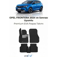 Otocraft Opel Frontera (2024 ve Sonrası) Araca Özel 3D Havuzlu Eva Oto Paspas Full Set 5 Parça