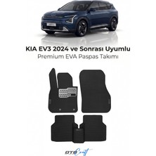 Otocraft Kıa Ev3 (2024 ve Sonrası) Araca Özel 3D Havuzlu Eva Oto Paspas Full Set 5 Parça